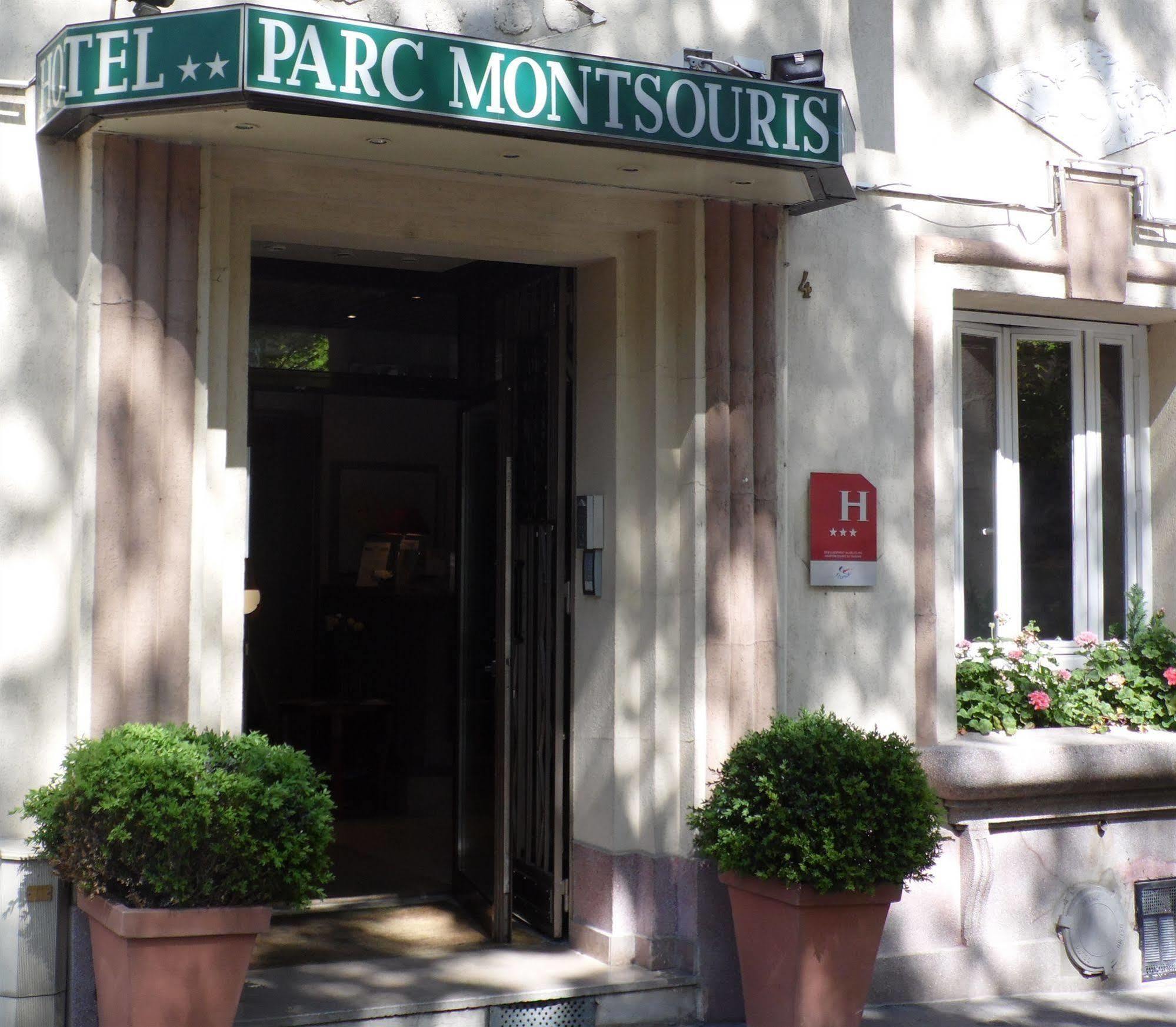 Hotel Du Parc Montsouris Paříž Exteriér fotografie